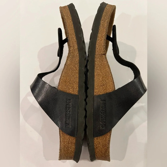 Birkenstock Gizeh Birko Flor Sandals Black Licorice Women’s US 5-5.5 36 - Picture 3 of 4